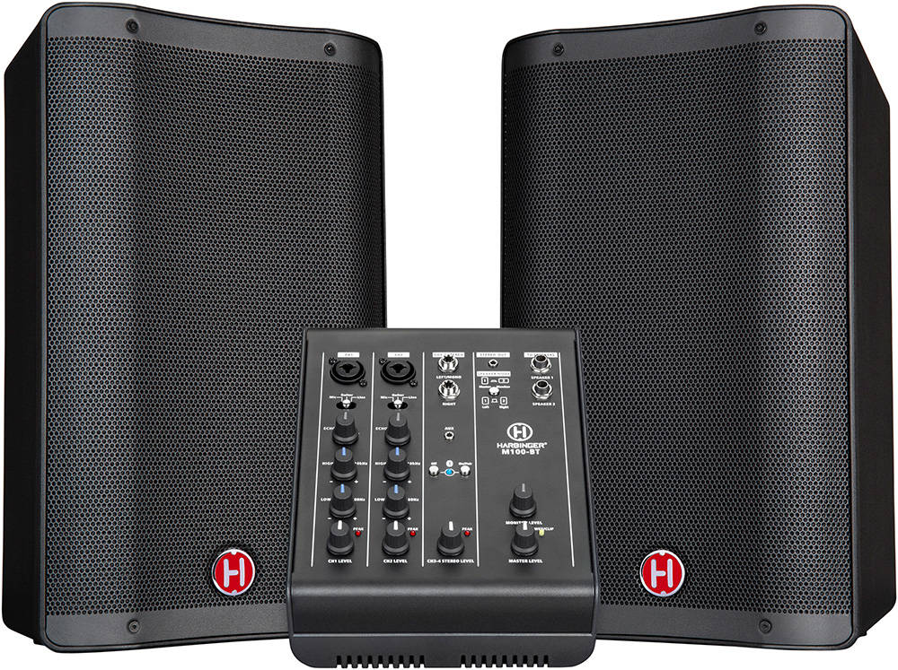 M100-BT 4-Channel 200W Portable PA System