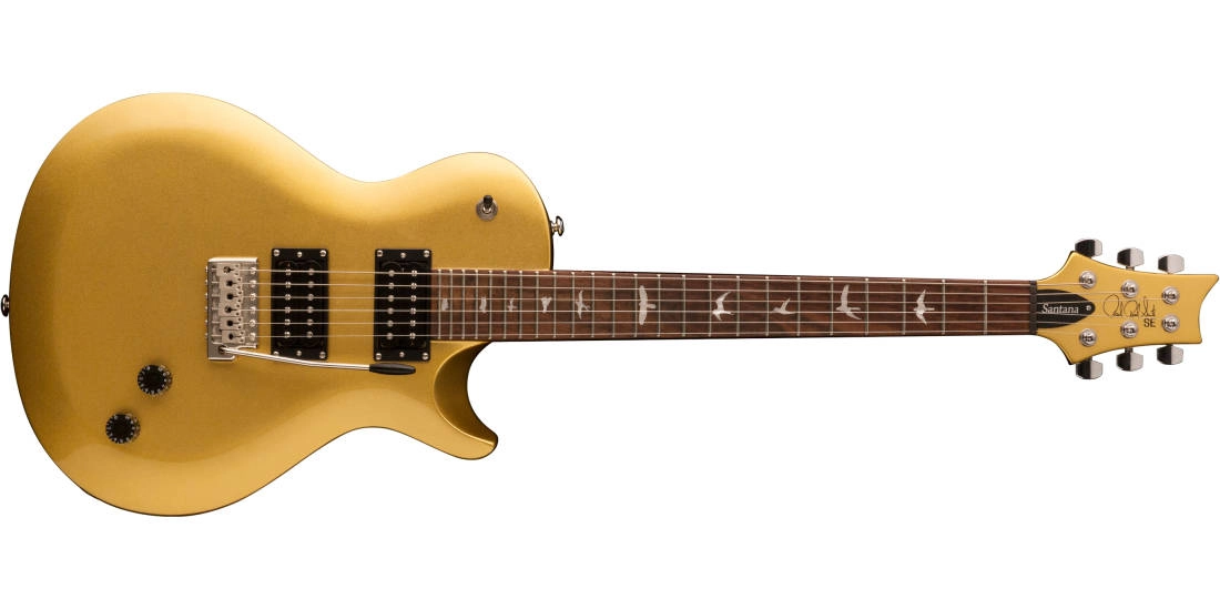 SE Santana Singlecut Electric Guitar - Egyptian Gold