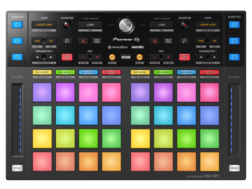 Pioneer DJ - DDJ-XP2 Sous-contrleur pour rekordbox dj et Serato DJ Pro