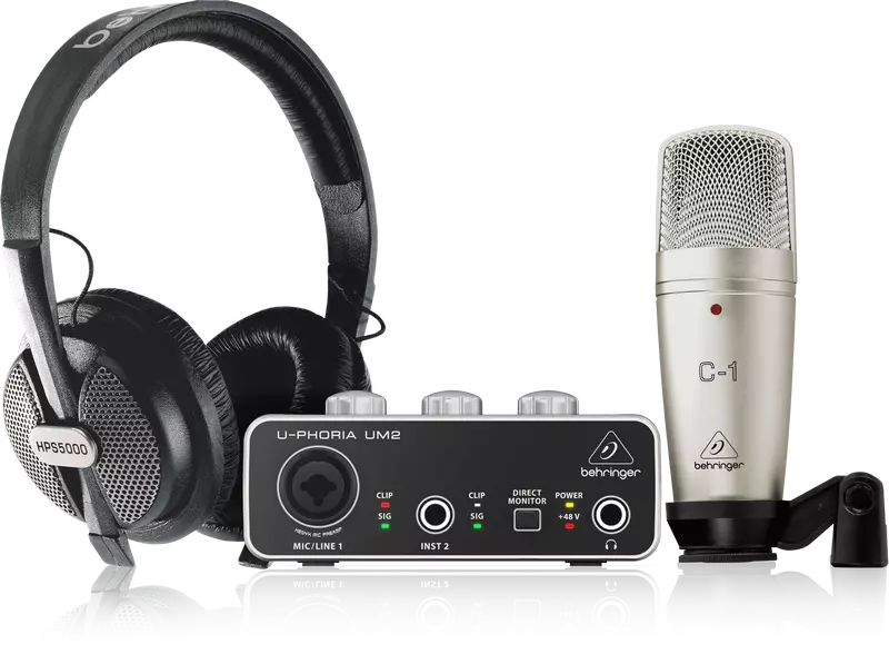 Offre groupée d\'enregistrement et de podcasting U-PHORIA STUDIO