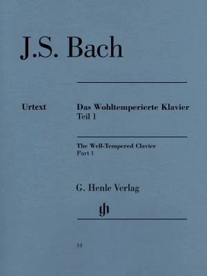 G. Henle Verlag - The Well-Tempered Clavier Part I, BWV 846-869 (With Fingering) - Bach/Heinemann/Schiff - Piano - Book