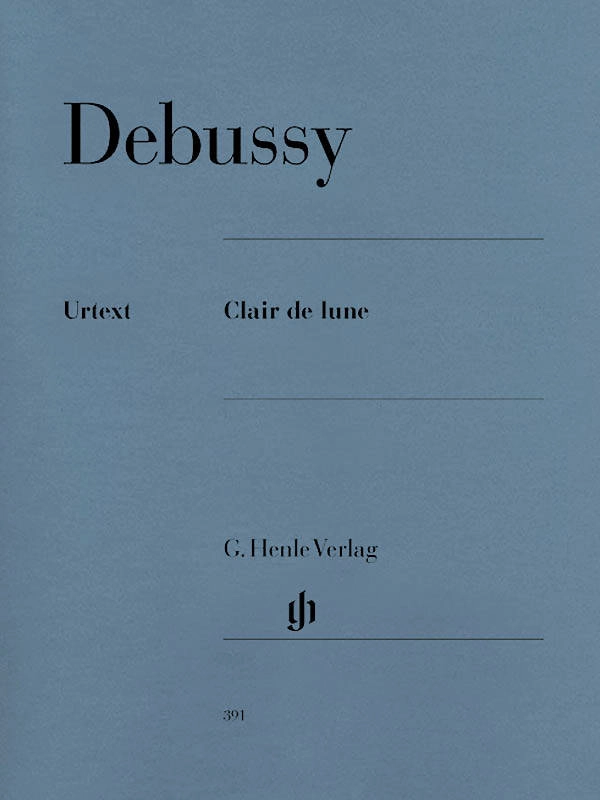 Clair de lune - Debussy/Heinemann/Lesure - Piano - Book