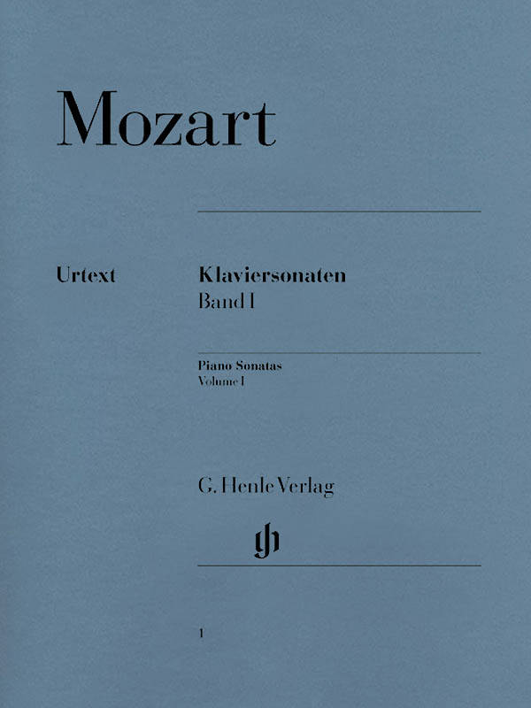 Piano Sonatas, Volume I (With Fingering) - Mozart/Herttrich/Theopold - Piano - Book