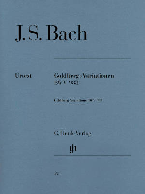 G. Henle Verlag - Goldberg Variations, BWV 988 - Bach/Steglich/Theopold - Piano - Book