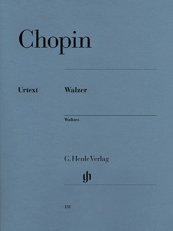 Waltzes - Chopin /Zimmermann /Theopold - Piano - Book