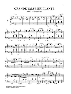 Waltzes - Chopin /Zimmermann /Theopold - Piano - Book