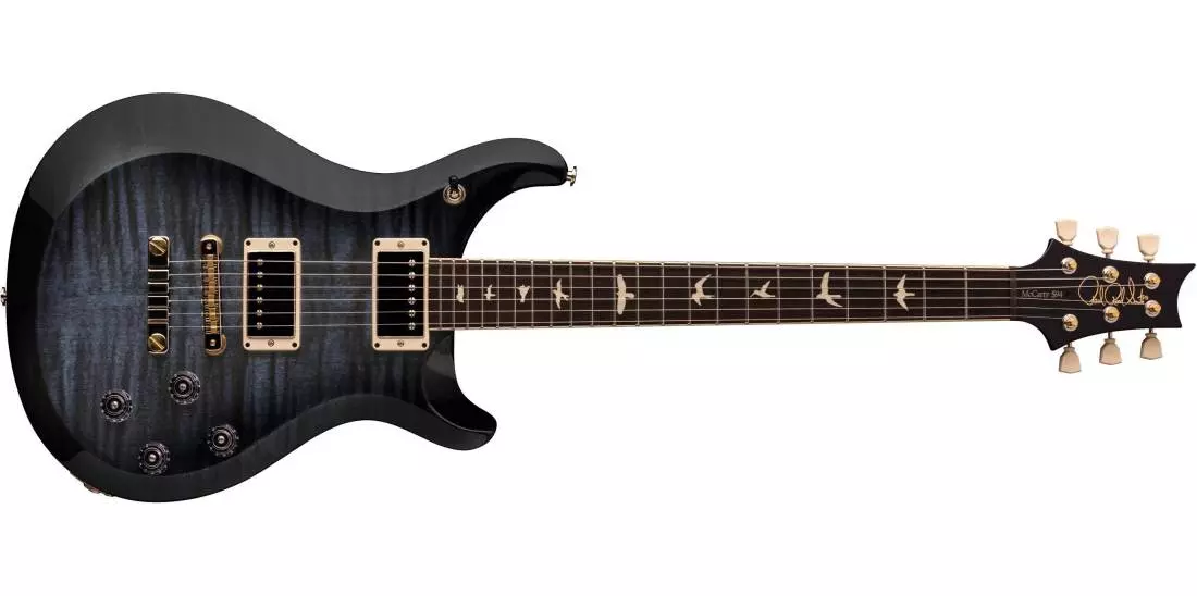 S2 McCarty 594 Electric Guitar with Gigbag - Faded Blue Smokeburst