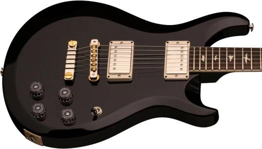 S2 McCarty 594 Thinline Electric Guitar with Gigbag - Black