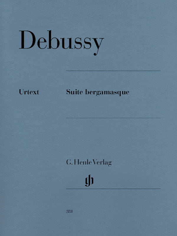 Suite bergamasque - Debussy /Heinemann /Theopold - Piano - Book