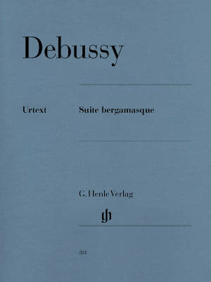 G. Henle Verlag - Suite bergamasque - Debussy /Heinemann /Theopold - Piano - Book