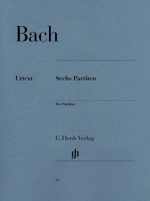 G. Henle Verlag - Six Partitas BWV 825-830 - Bach/Steglich/Theopold - Piano - Book