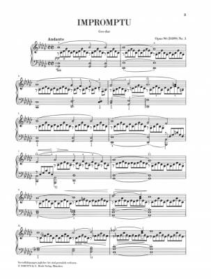 Impromptus et moments musicaux - Schubert/Gieseking - Piano - Livre