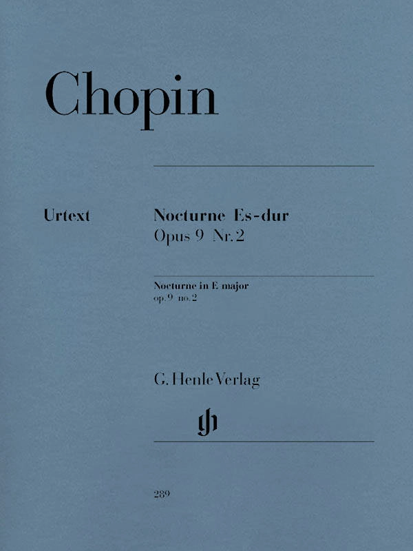 Nocturne E flat major op. 9 no. 2 - Chopin /Zimmermann /Theopold - Piano - Sheet Music