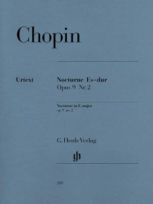 G. Henle Verlag - Nocturne E flat major op. 9 no. 2 - Chopin /Zimmermann /Theopold - Piano - Sheet Music