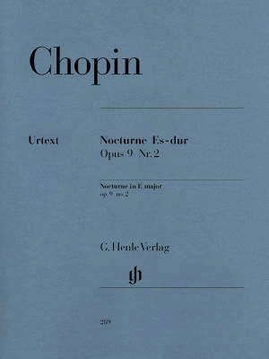 G. Henle Verlag - Nocturne E flat major op. 9 no. 2 - Chopin /Zimmermann /Theopold - Piano - Sheet Music