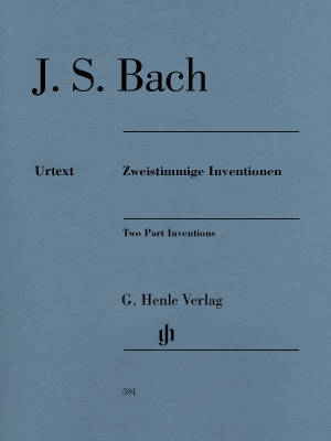Two Part Inventions - Bach /Scheideler /Schneidt  - Piano - Book