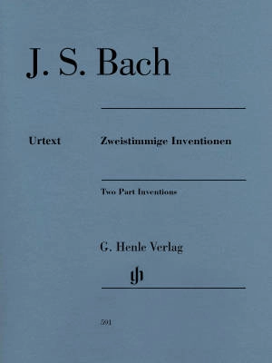 G. Henle Verlag - Two Part Inventions - Bach /Scheideler /Schneidt  - Piano - Book