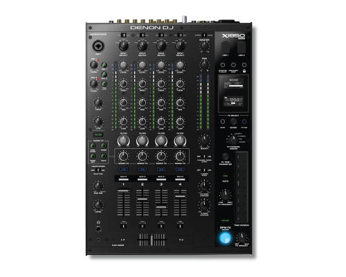Denon - X1850 PRIME Professional 4-Channel DJ Club Mixer
