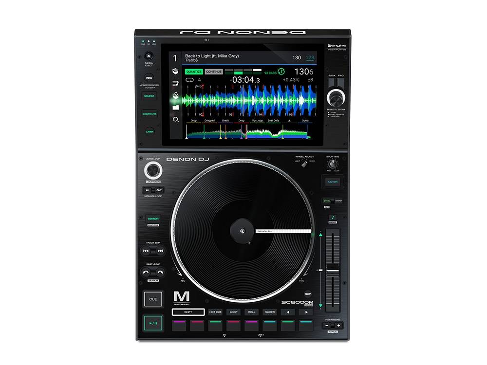 SC6000M PRIME DJ Player with 8.5\'\' Motorized Platter and 10.1\'\' Touchscreen