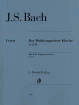 G. Henle Verlag - The Well-Tempered Clavier Part II BWV 870-893 (Without Fingering) - Bach\/Tomita - Piano - Book