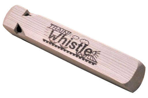 Solid Wood Train Whistle