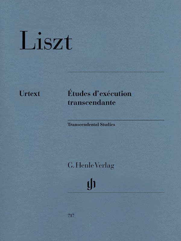 Transcendental Studies - Liszt/Heinemann - Piano - Book