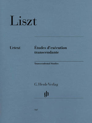Transcendental Studies - Liszt/Heinemann - Piano - Book