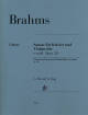 G. Henle Verlag - Violoncello Sonata e minor op. 38 - Brahms/Voss/Behr - Cello/Piano - Book