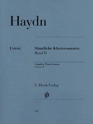 G. Henle Verlag - Complete Piano Sonatas, Volume II - Haydn/Feder/Theopold - Piano - Book