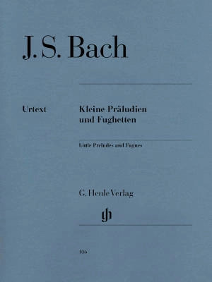 G. Henle Verlag - Little Preludes and Fughettas - Bach/Steglich/Theopold - Piano - Book