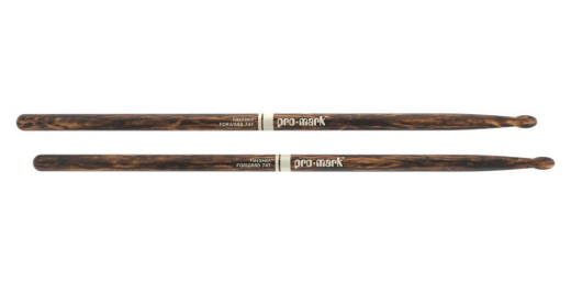 Classic 747 FireGrain Wood Tip Hickory Drumsticks