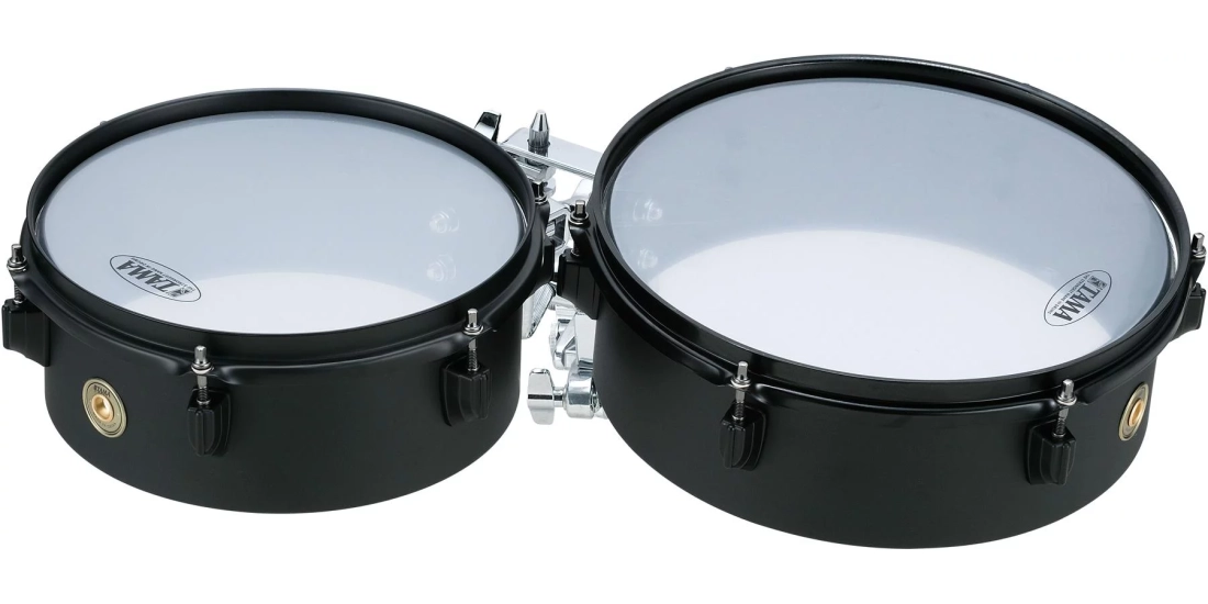 Metalworks Effect Series Mini-Tymps - Matte Black - 10\'\'&12\'\'