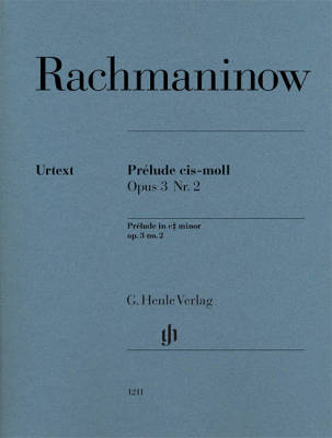 G. Henle Verlag - Prelude c sharp minor op. 3 no. 2 - Rachmaninoff /Rahmer /Hamelin - Piano - Sheet Music