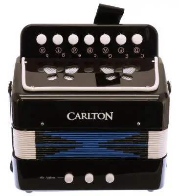 Children\'s Diatonic Button Accordion - Black