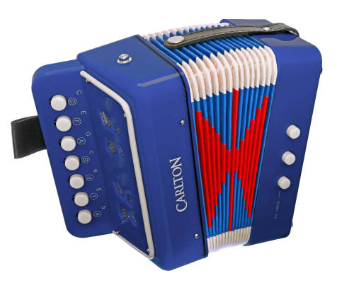 Carlton - Childrens Diatonic Button Accordion - Blue