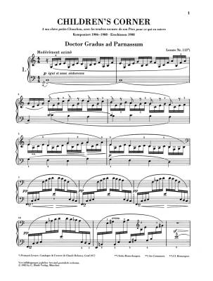Children\'s Corner, Little Suite for Piano - Debussy /Heinemann /Theopold - Piano - Book