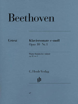 G. Henle Verlag - Piano Sonata no. 5 c minor op. 10 no. 1 - Beethoven/Wallner/Hansen - Piano - Sheet Music