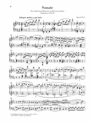 Piano Sonata no. 5 c minor op. 10 no. 1 - Beethoven/Wallner/Hansen - Piano - Sheet Music