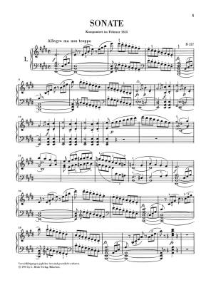 Piano Sonatas, Volume III (Early and Unfinished Sonatas) - Schubert/Badura-Skoda - Piano - Book