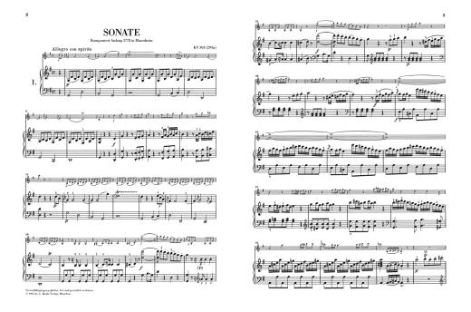 Violin Sonatas, Volume I - Mozart/Seiffert/Rohrig - Violin/Piano - Book