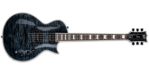 ESP Guitars - LTD EC-1000 Piezo QM Electric Guitar - See Thru Black