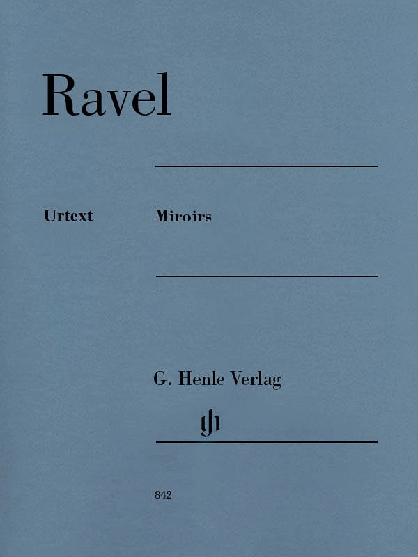 Miroirs - Ravel/Jost - Piano - Book