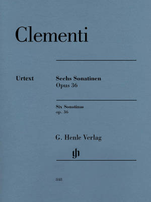 Six Piano Sonatinas op. 36 - Clementi/Heinemann - Piano - Book