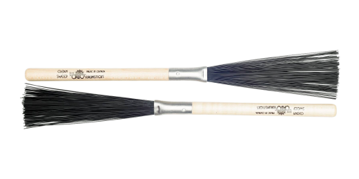 Los Cabos Drumsticks - Clean Sweep Nylon Brush with Wooden Handle
