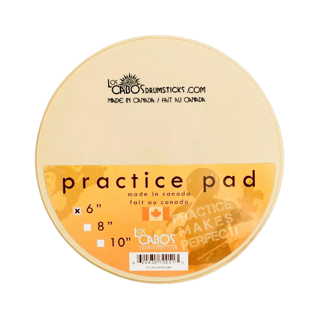 Practice Pad - 6\'\'