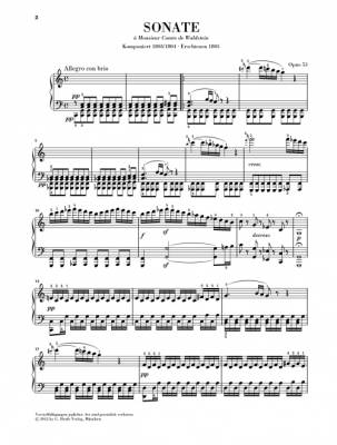 Piano Sonata no. 21 C major op. 53 (Waldstein) - Beethoven/Gertsch/Perahia - Piano - Book