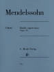 G. Henle Verlag - Rondo capriccioso op. 14 - Mendelssohn \/Scheideler \/Theopold - Piano - Book
