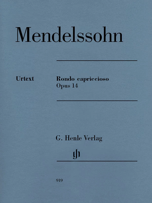 Rondo capriccioso op. 14 - Mendelssohn /Scheideler /Theopold - Piano - Book