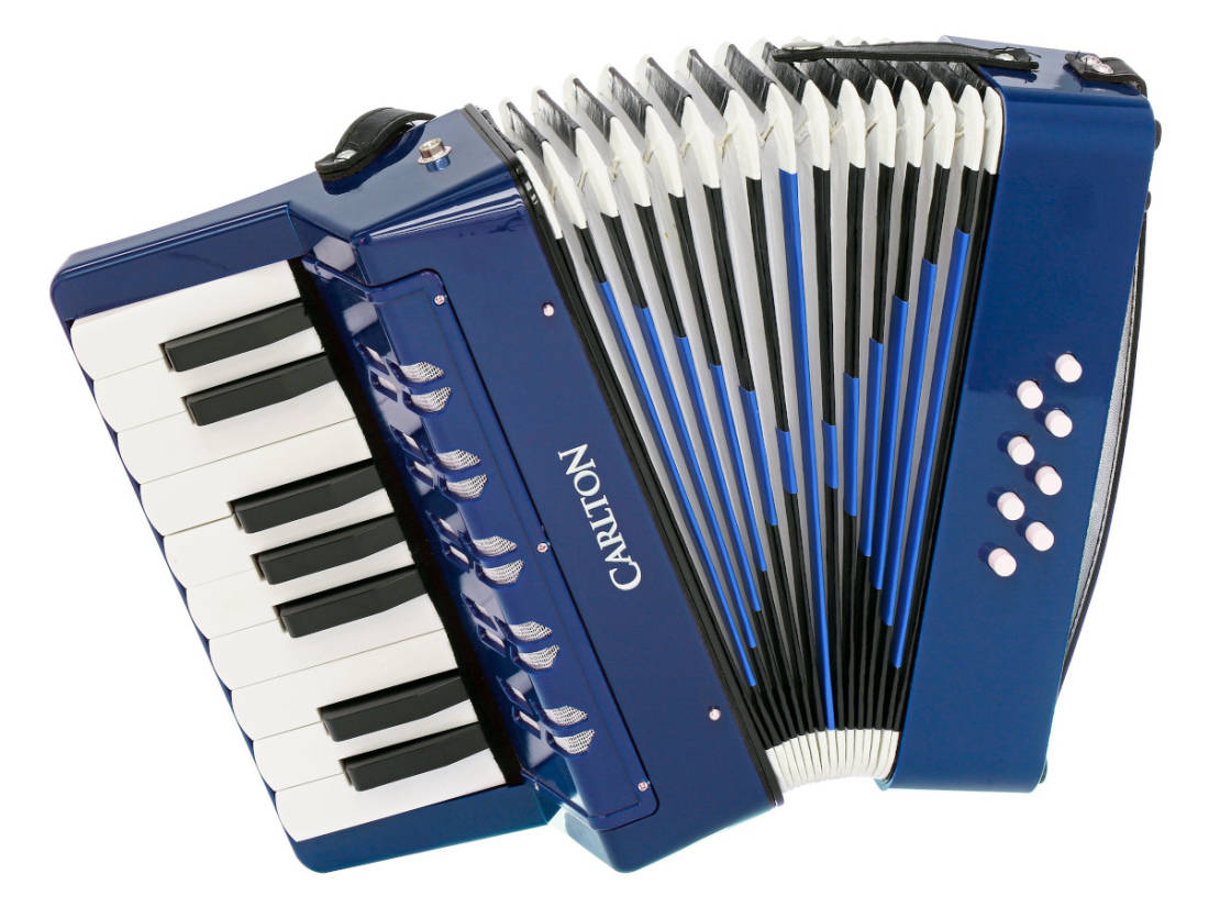 Children\'s Chromatic Piano Accordion - Blue