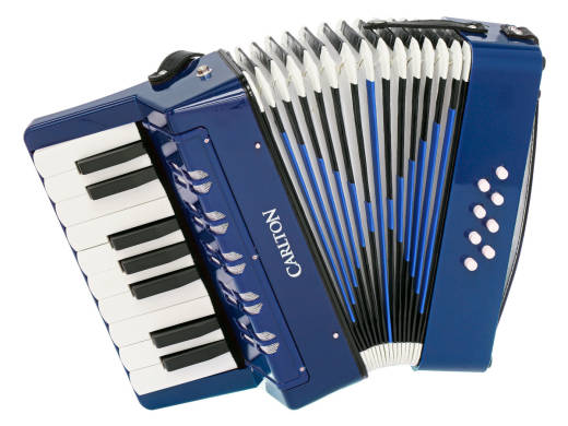 Carlton - Childrens Chromatic Piano Accordion - Blue